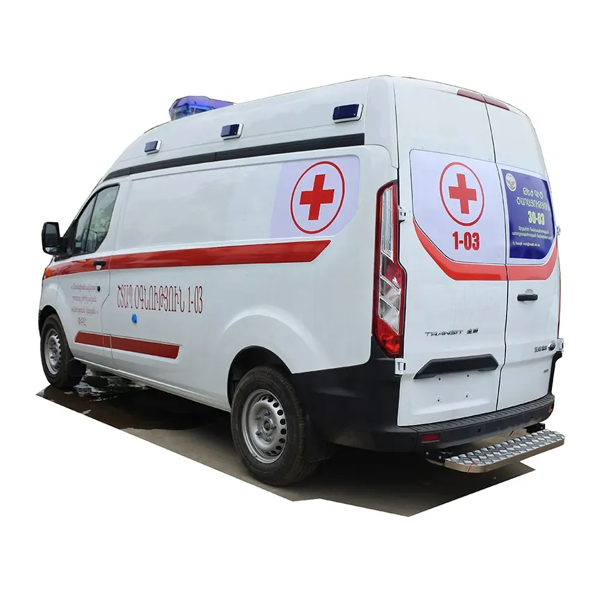 Ford Diesel 4X2 Ambulance Patient Transfer Transport Vehicle Ambulance
