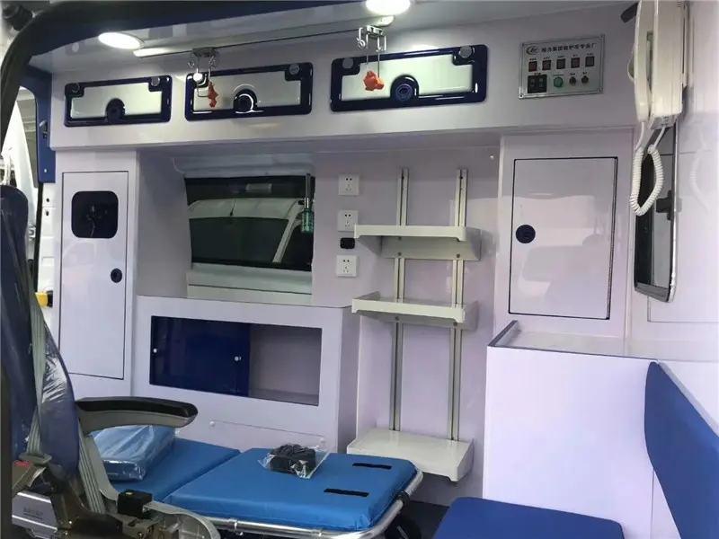 Mercedes Benz Automatic ICU Patient Transport Ambulance Negative Pressure Rescue Ambulance