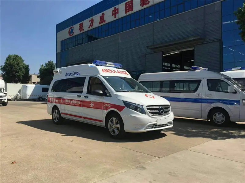 Mercedes Benz Automatic ICU Patient Transport Ambulance Negative Pressure Rescue Ambulance