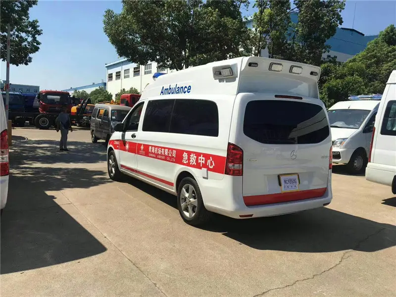 Mercedes Benz Automatic ICU Patient Transport Ambulance Negative Pressure Rescue Ambulance