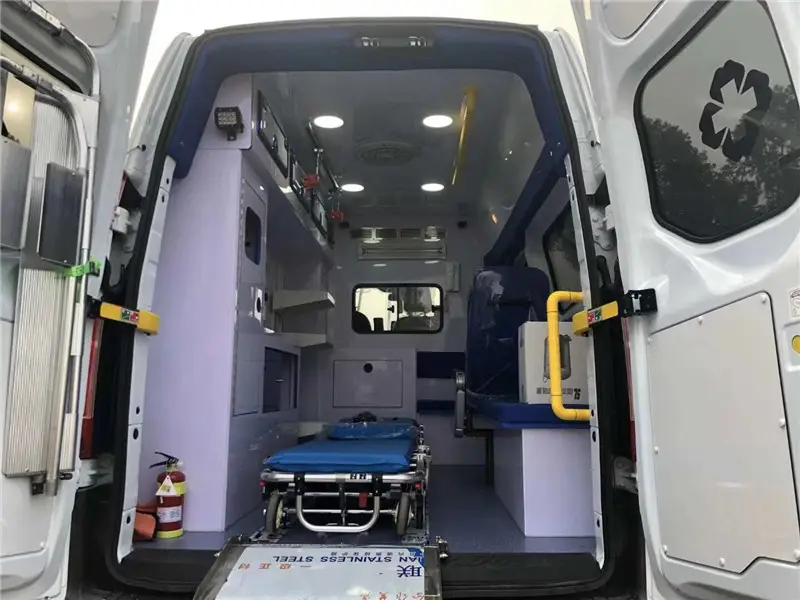 Mercedes Benz Automatic ICU Patient Transport Ambulance Negative Pressure Rescue Ambulance
