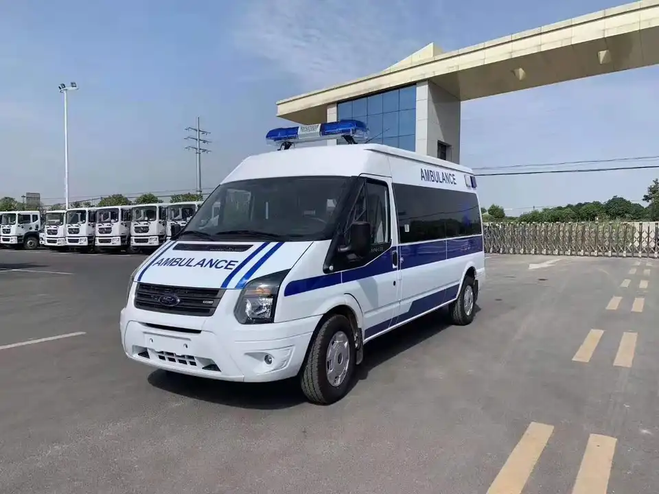 Ford Diesel 4X2 long axis monitoring ambulance