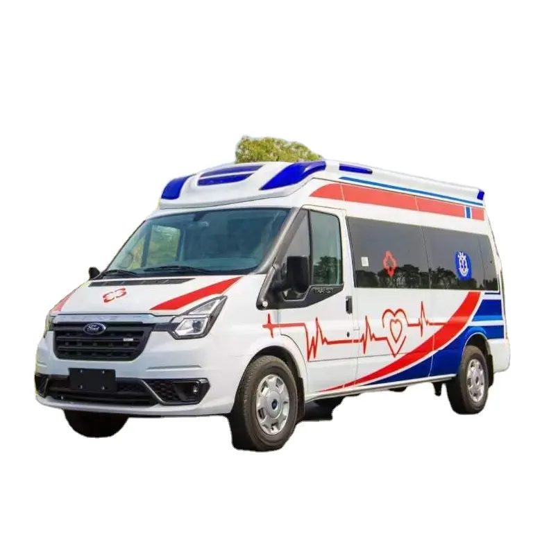 Ford Diesel 4X2 long axis monitoring ambulance