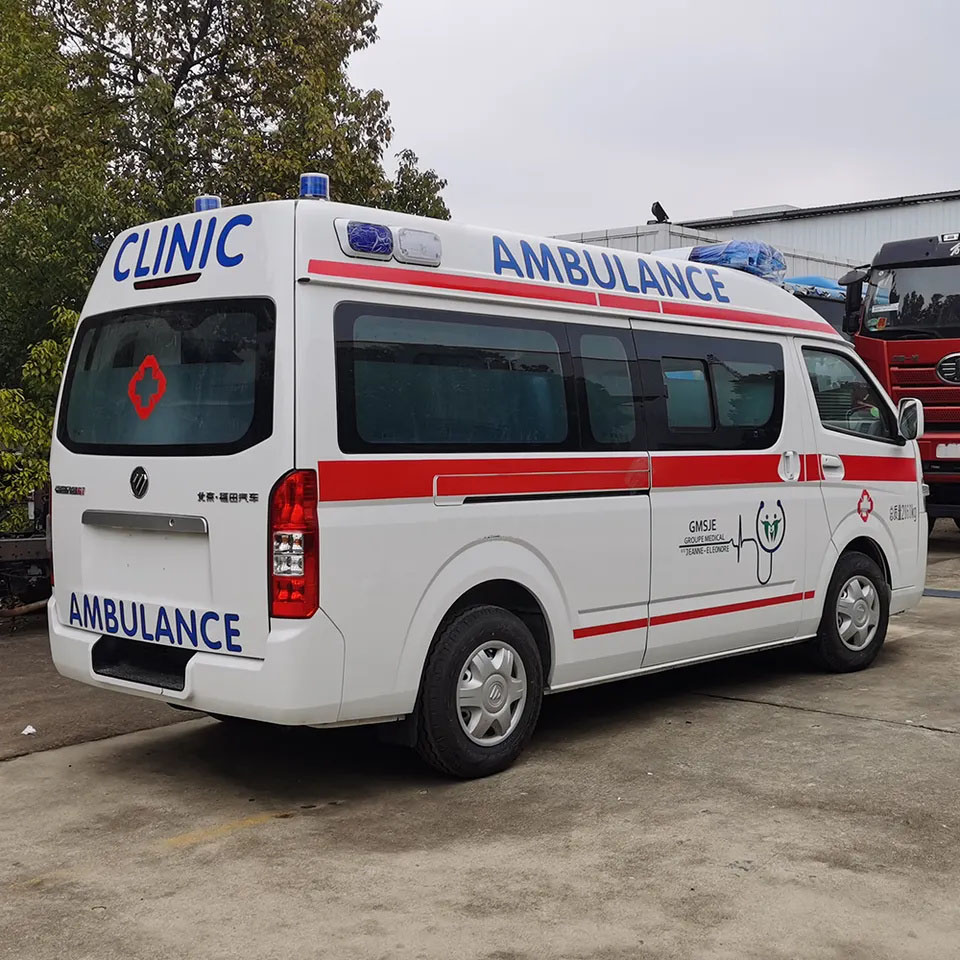 Foton G8 Gasoline Small Medical Car Emergence Hospital Ambulance Vehicles