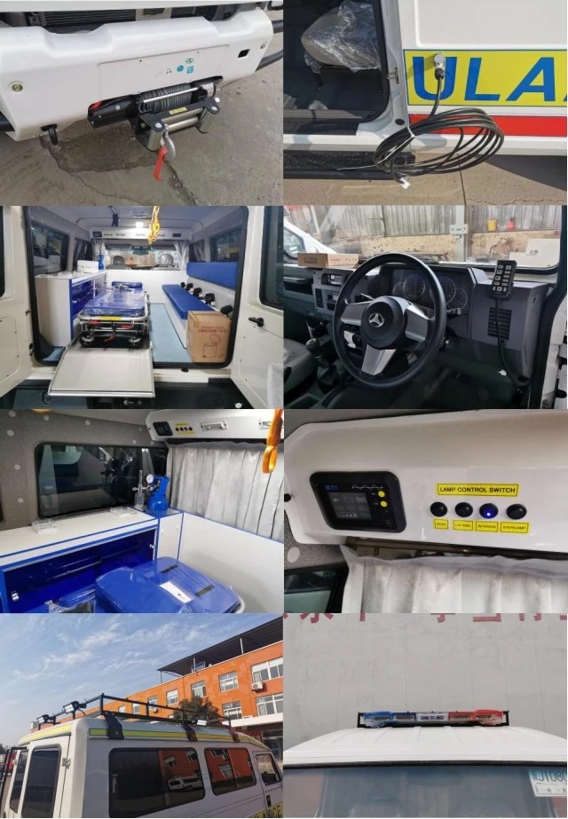 Foton 4X4 Mini off Road Diesel Medical All-Terrain Ambulance