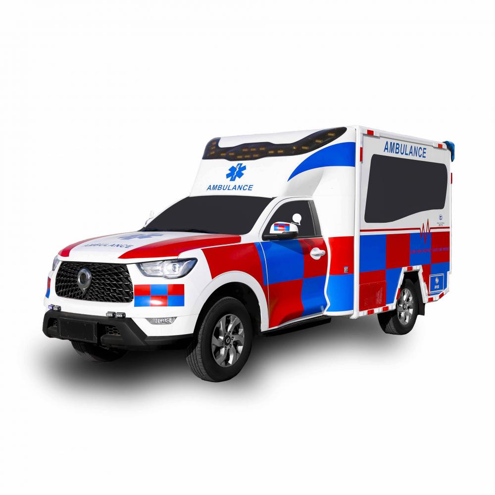 New 4x4 Small Great Wall Patient Transport Ambulance Car