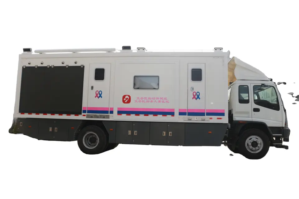 ISUZU Mobile Clinic Truck Customized Ambulances