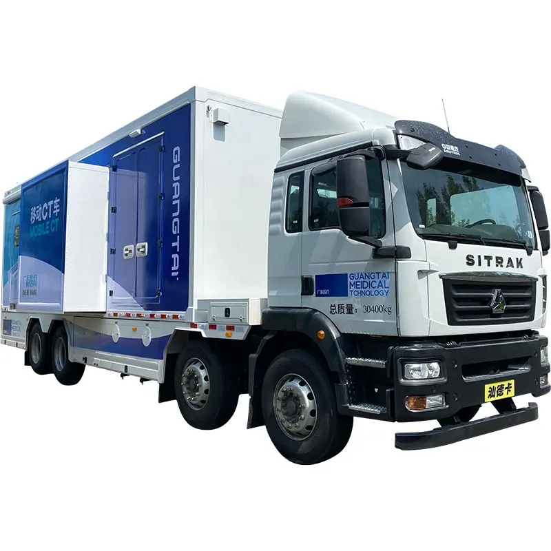 HOWO 8X4 Mobile Clinic Truck mounted medical examination body check up clinic hospital prebuiltair ambulance