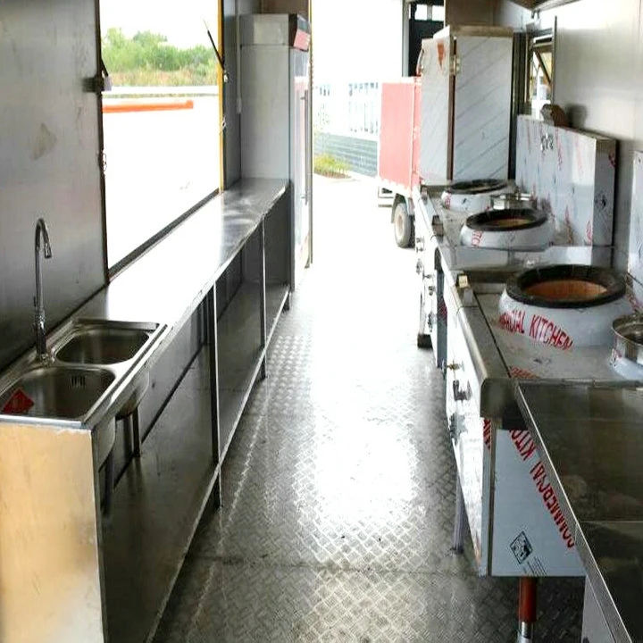 Dongfeng 4X2 Wingspan Food Truck Drive Fast Food Trucks