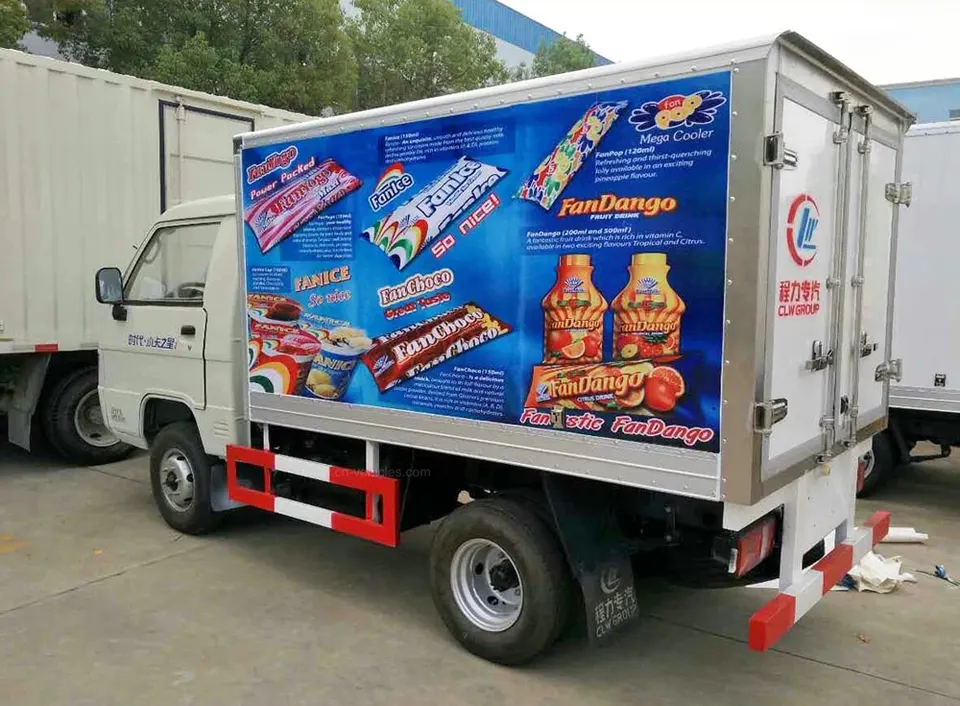 Foton Small Ice Cream Transport Freezer Truck