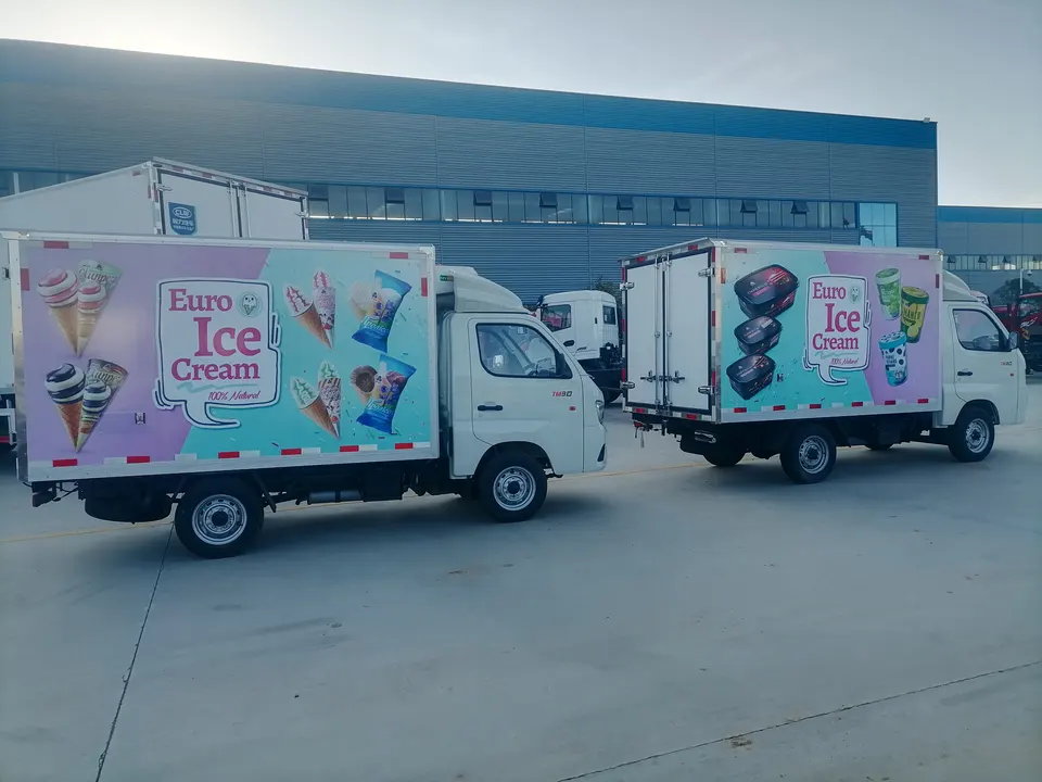 Foton Small Food Van Refrigerator Box Truck
