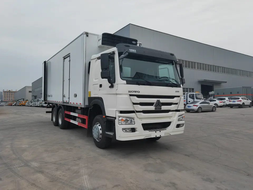 HOWO 6X4 20tons Refrigeration Reefer Van Truck