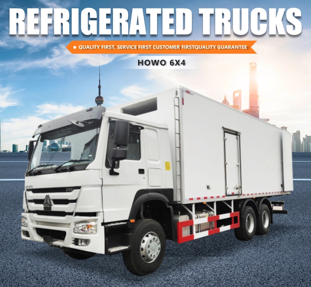 HOWO 6X4 20tons Refrigeration Reefer Van Truck