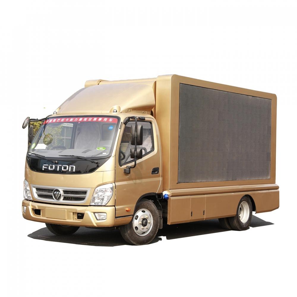 Foton 4X2 LED Screen Display Truck LED Billboard Advertising Truck