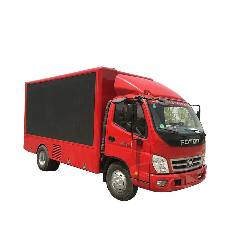 Foton 4X2 LED Screen Display Truck LED Billboard Advertising Truck