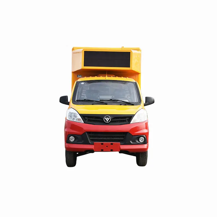 Foton Mini 4X2 LED Screen Display Truck LED Billboard Advertising Truck