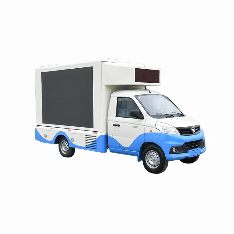 Foton Mini 4X2 LED Screen Display Truck LED Billboard Advertising Truck