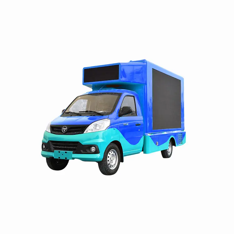 Foton Mini 4X2 LED Screen Display Truck LED Billboard Advertising Truck