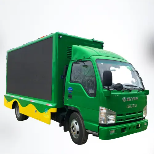 ISUZU Mini 4X2 LED Screen Display Truck LED Billboard Advertising Truck
