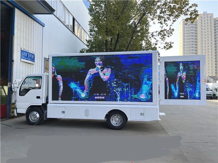 Isuzu Mobile Digital LED Billboard Advertising Truck