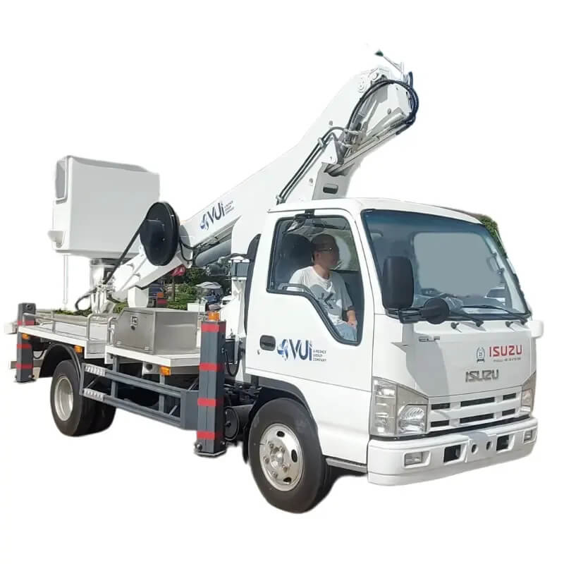 18Meters Telescopic Boom High Operation Aerial Bucket Truck