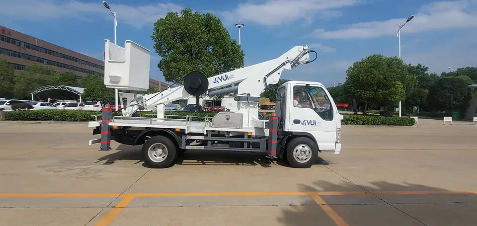 18Meters Telescopic Boom High Operation Aerial Bucket Truck