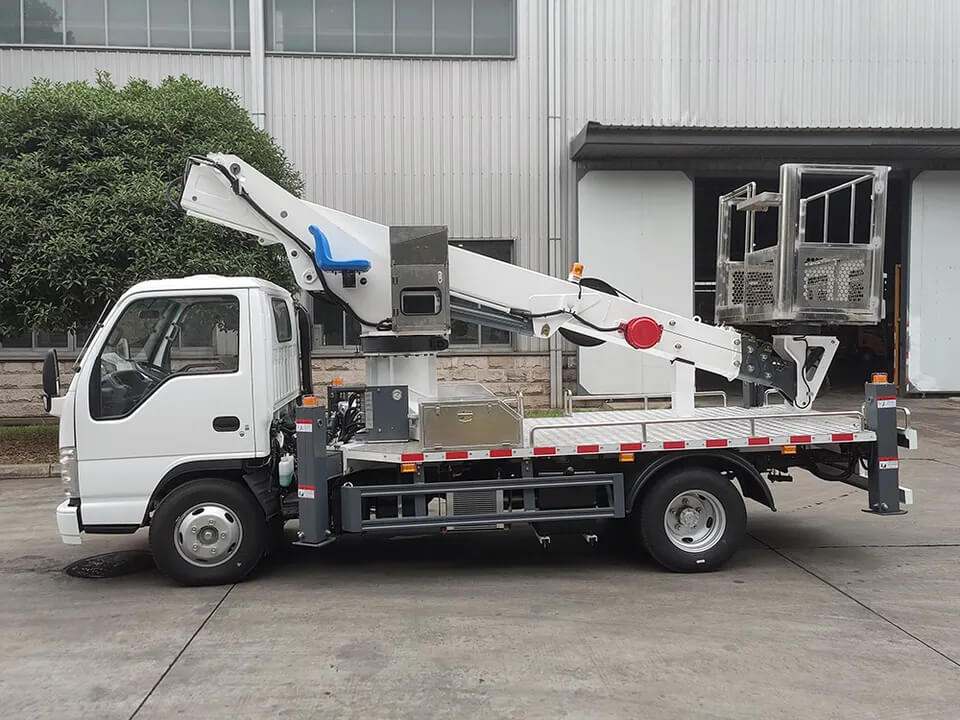 18Meters Telescopic Boom High Operation Aerial Bucket Truck