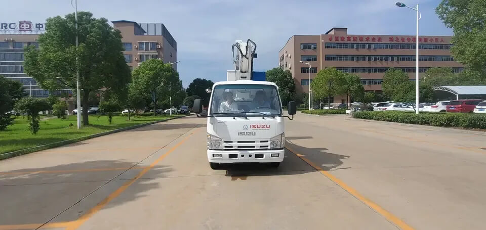 18Meters Telescopic Boom High Operation Aerial Bucket Truck