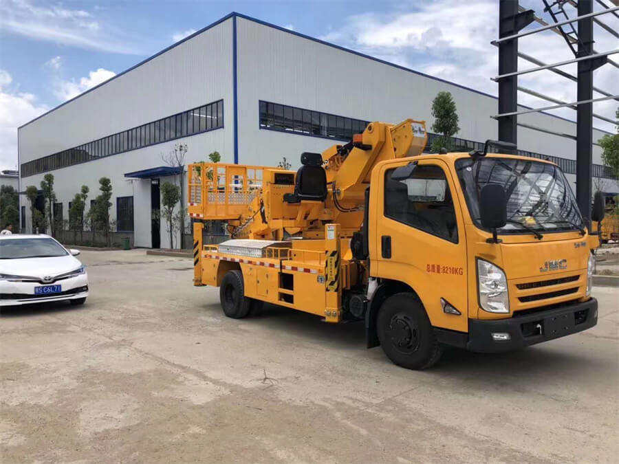 Jmc 16meters Telescopic Aerial Work Platform Truck