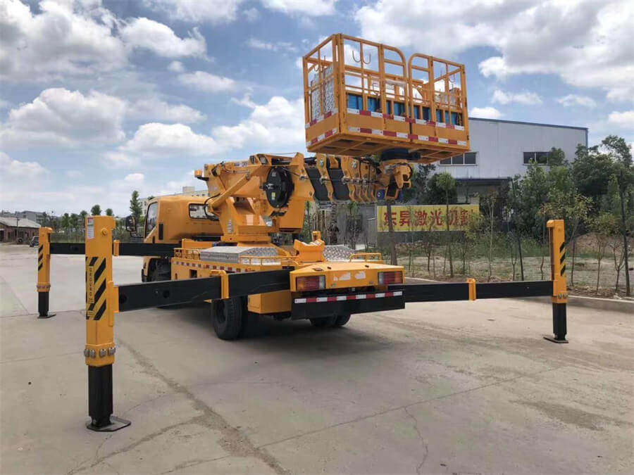 Jmc 16meters Telescopic Aerial Work Platform Truck