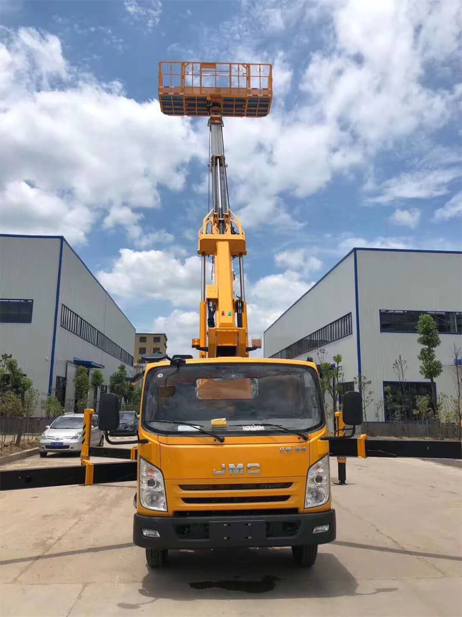 Jmc 16meters Telescopic Aerial Work Platform Truck