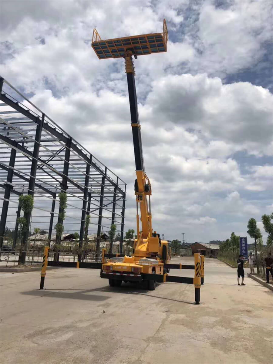 Jmc 16meters Telescopic Aerial Work Platform Truck