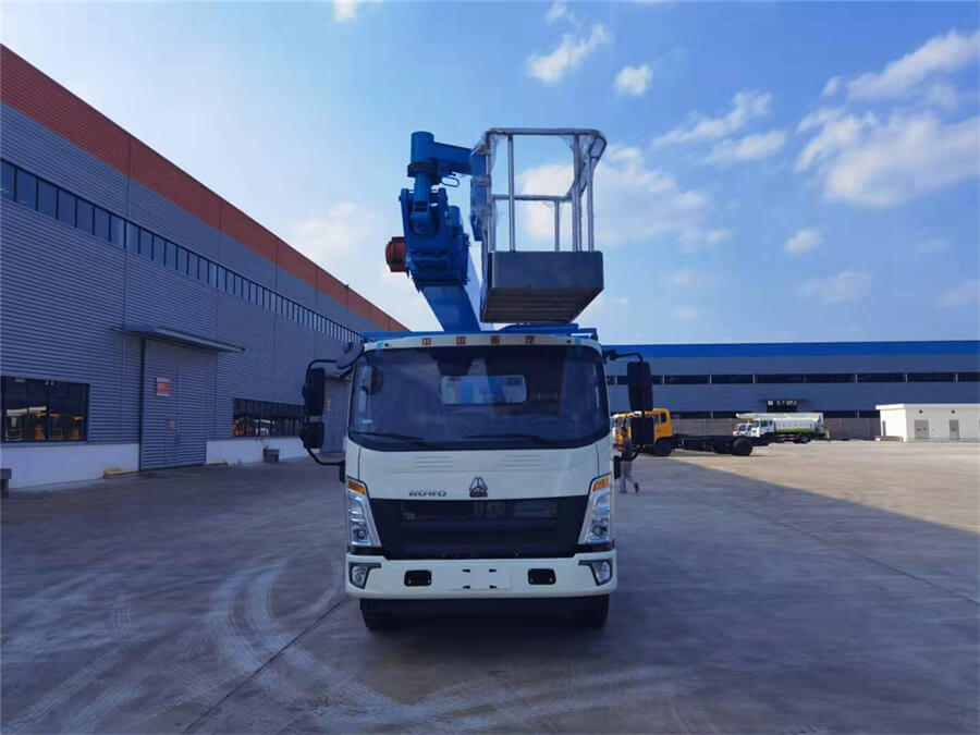 HOWO 20m Telescopic Boom Truck