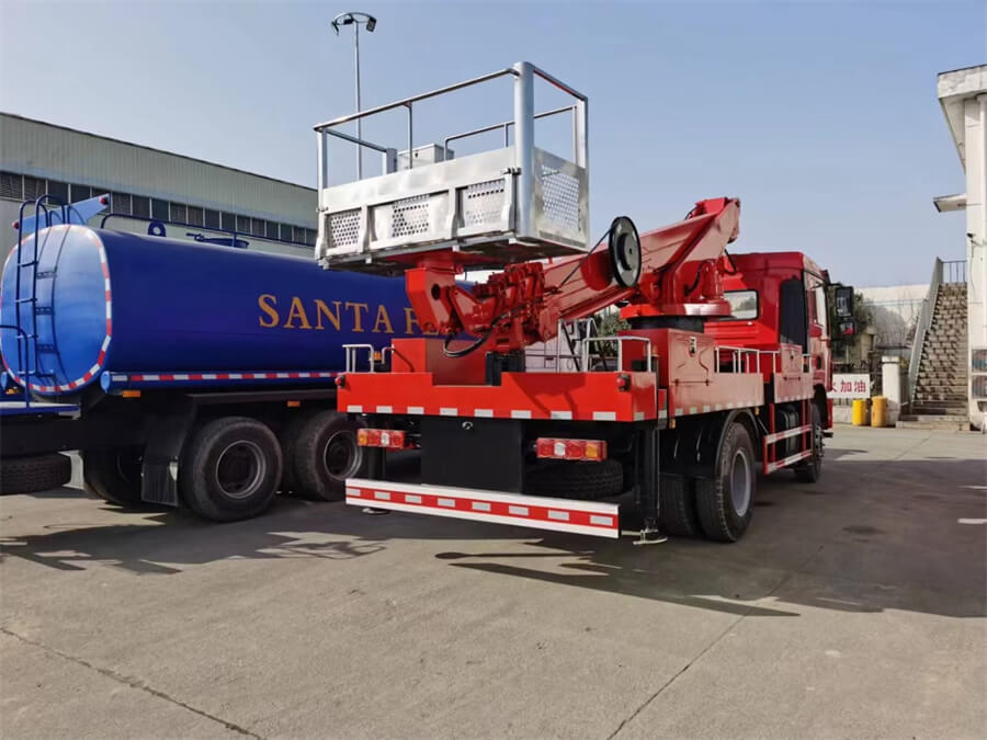 30 meters high altitute material transportation truck