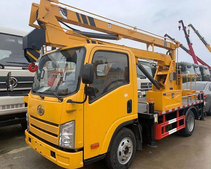 FAW 14m Articulated Bucket Aerial Platform Truck