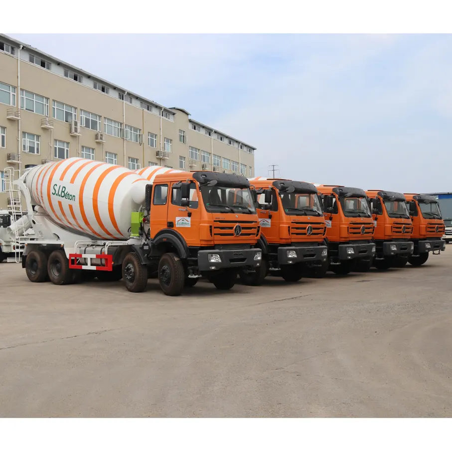 BEIBENG 8x4 16m³ 16cbm Agitating Lorry Truck