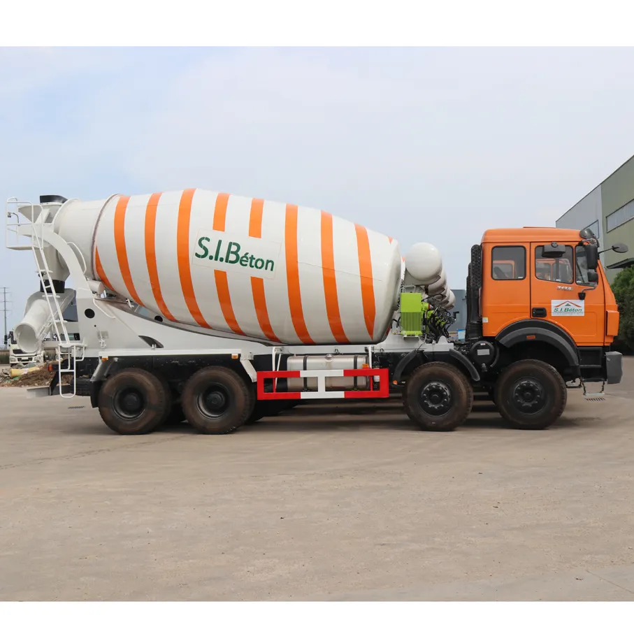 BEIBENG 8x4 16m³ 16cbm Agitating Lorry Truck