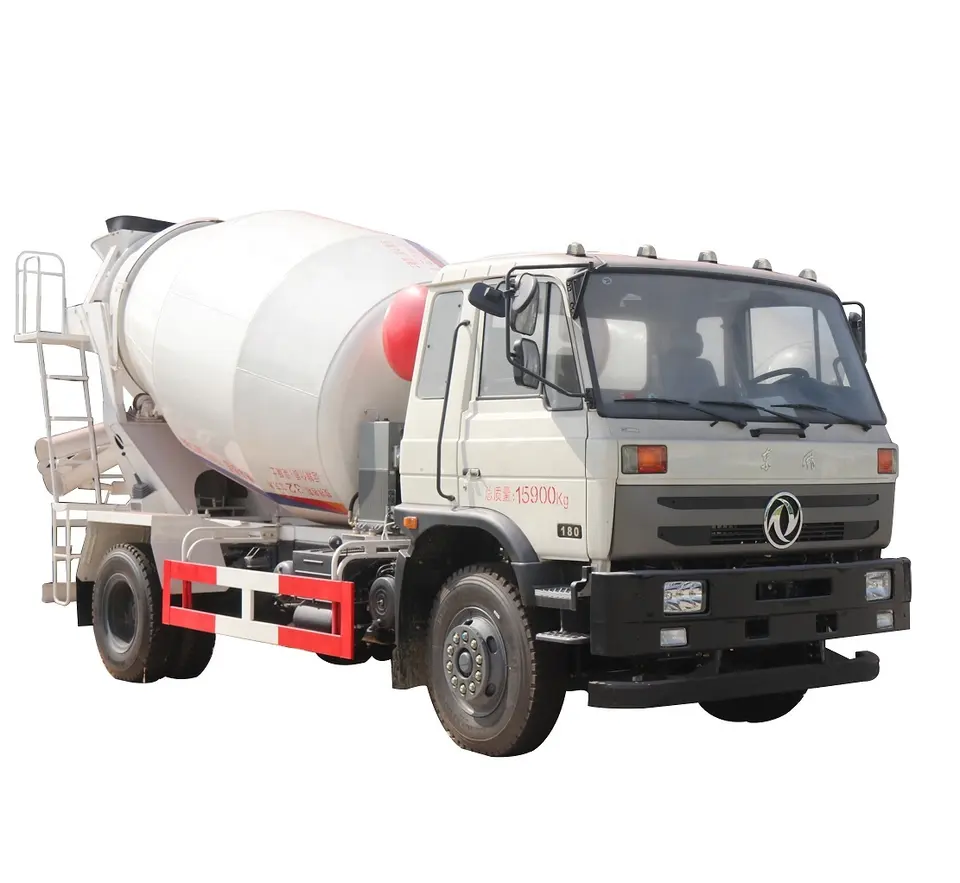 Dongfeng 4x2 6m³ Concrete Mixing Tank Truck