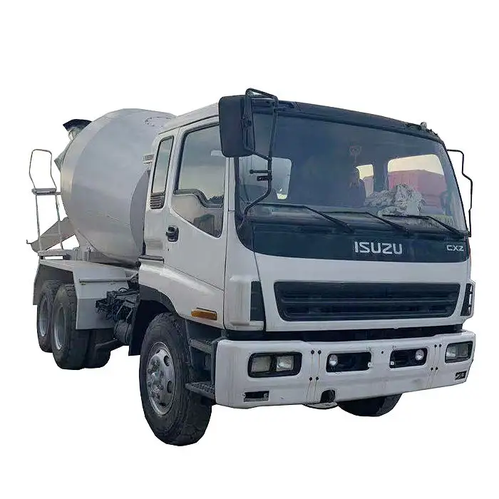 ISUZU 6x4 10 wheeler 10 CBM concrete transit mixer truck