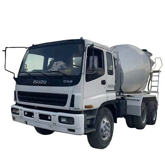 ISUZU 6x4 10 wheeler 10 CBM concrete transit mixer truck
