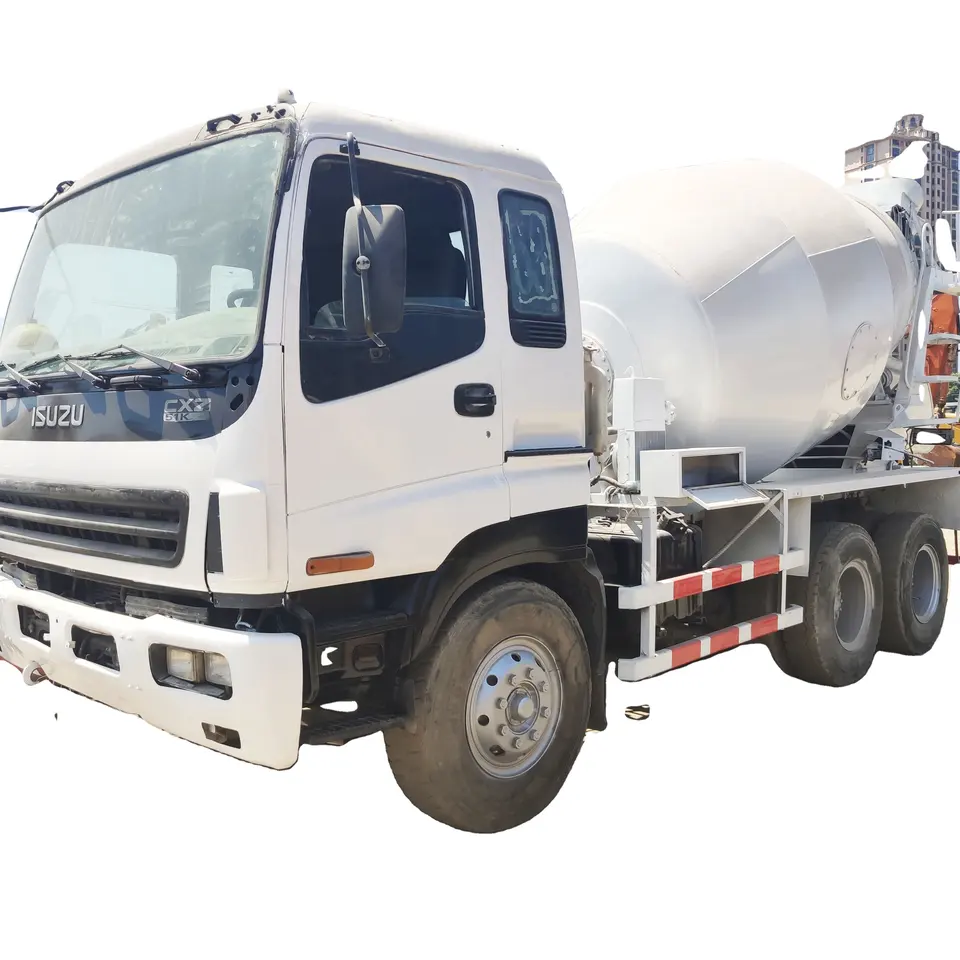 ISUZU 6x4 10 wheeler 10 CBM concrete transit mixer truck