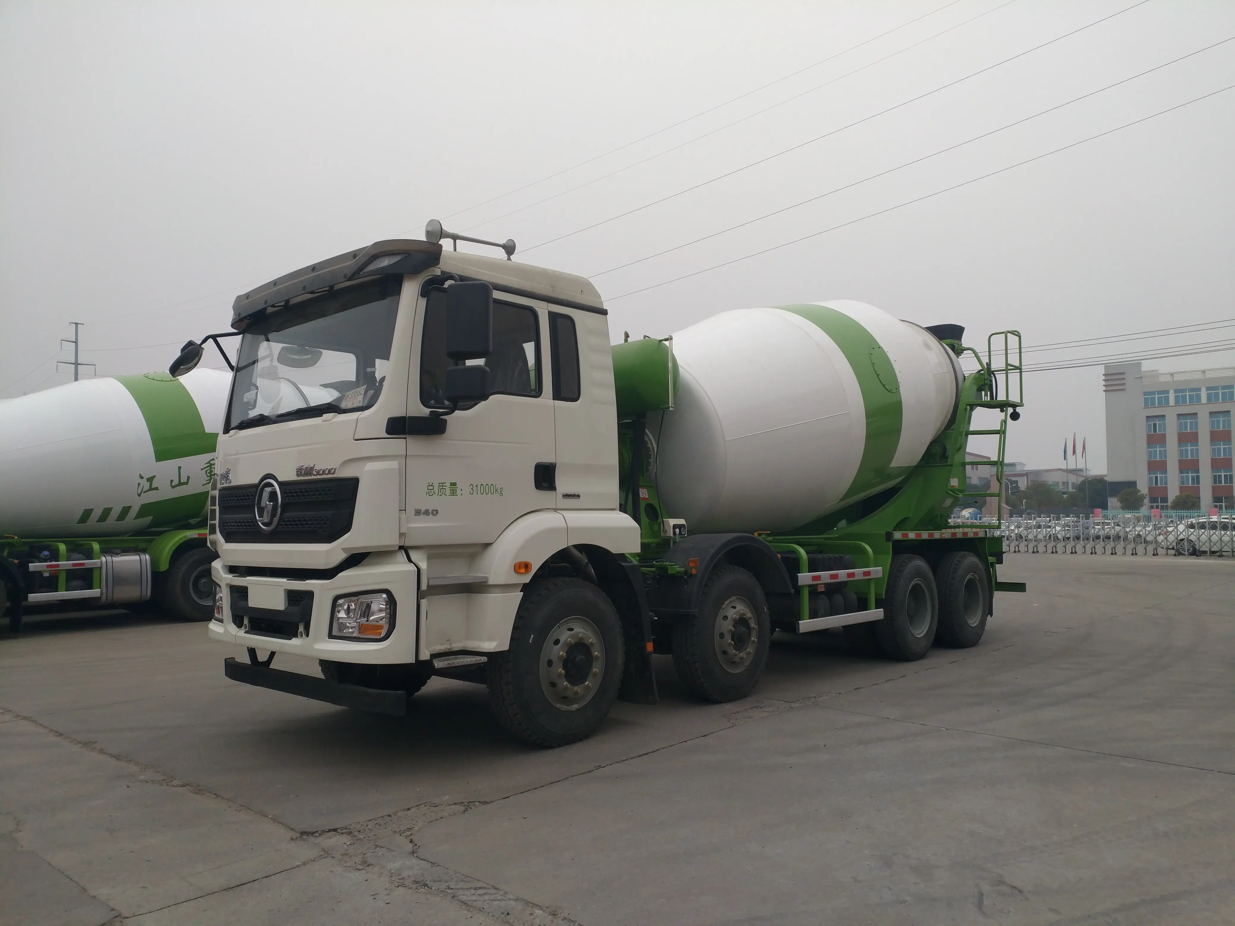 Shacman 8x4 12 wheeler 14CBM concrete transit mixer truck