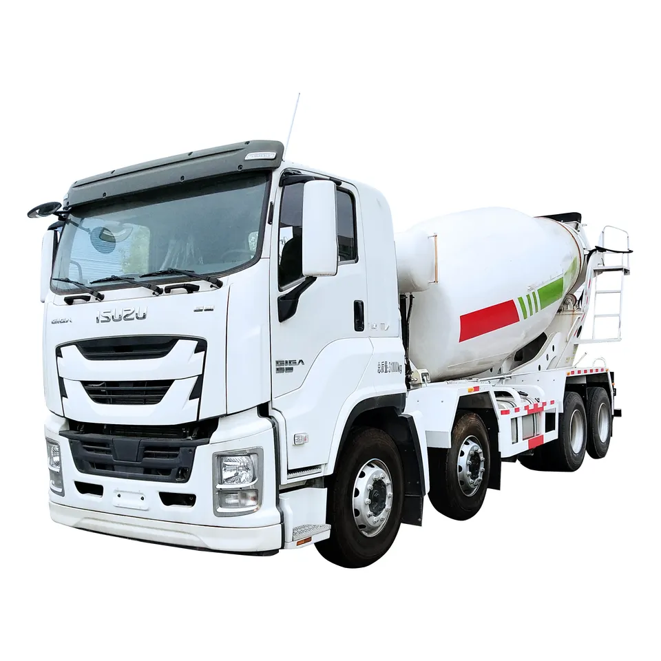ISUZU GIGA 8x4 12 wheeler 12 CBM concrete transit mixer truck