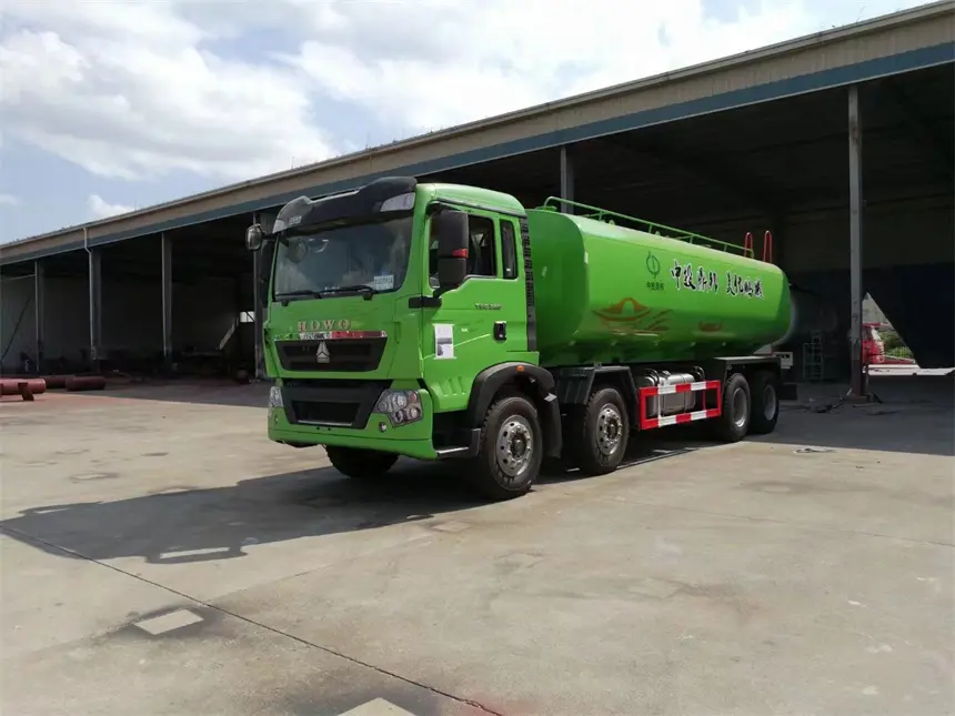 Sinotruk HOWO 8x4 12wheels Tank dump truck