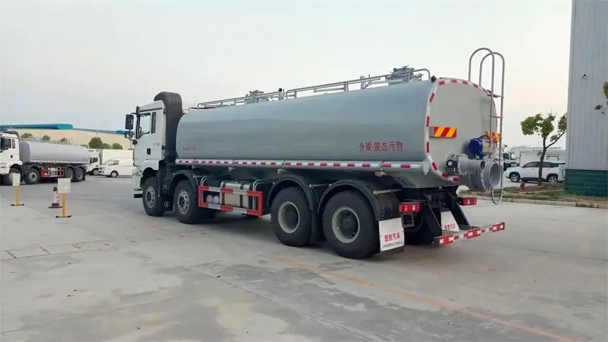 Shacman 8x4 12wheels 25CBM Tank dump truck