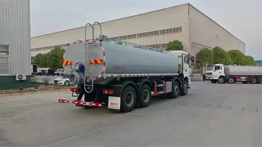 Shacman 8x4 12wheels 25CBM Tank dump truck