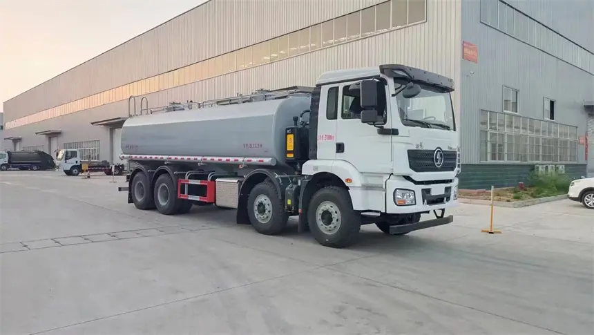 Shacman 8x4 12wheels 25CBM Tank dump truck