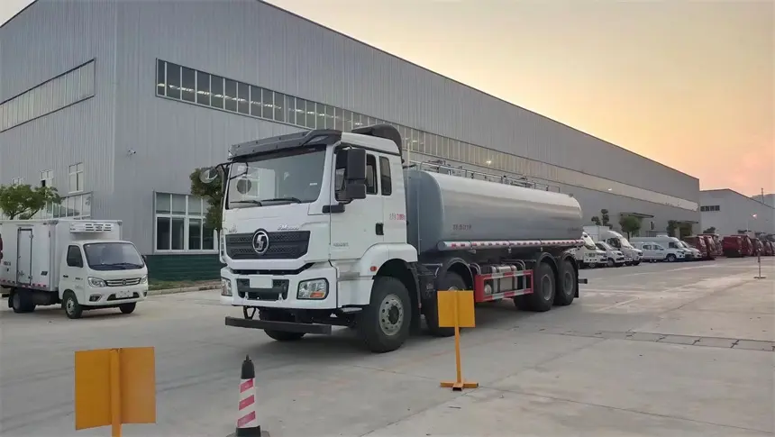 Shacman 8x4 12wheels 25CBM Tank dump truck