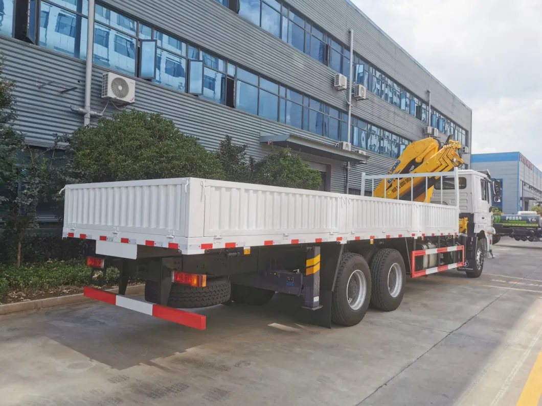 Shacman Knuckle Boom Truck 6X4 10Wheels with 16tons Knuckle Crane