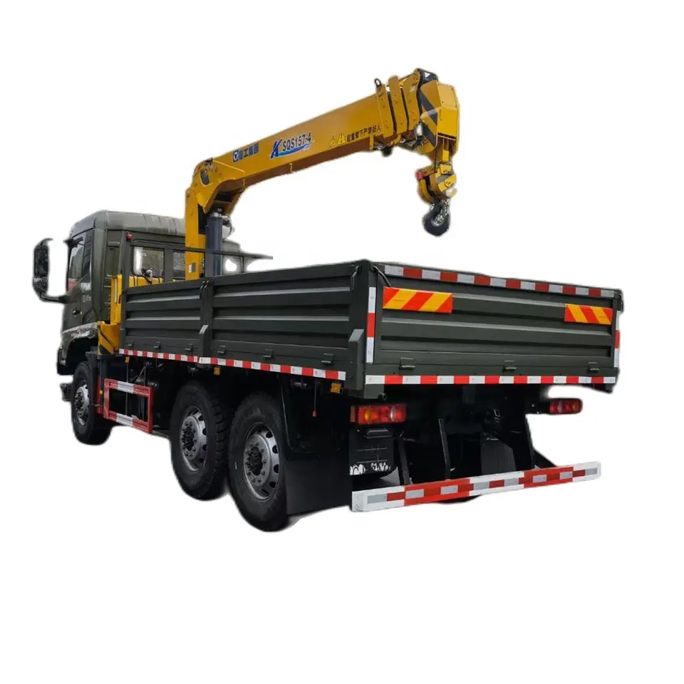 Dongfeng off Road Crane Truck 6X6 10ton Mobile Truck Mounted Crane